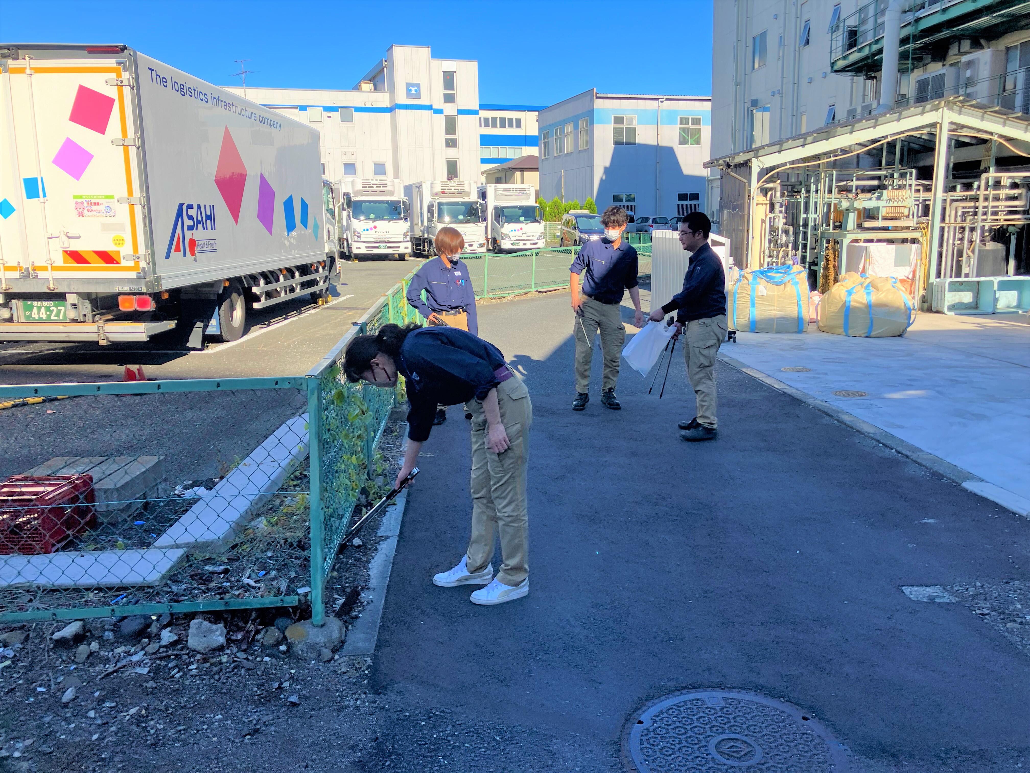 SNSを使用したごみ拾い活動